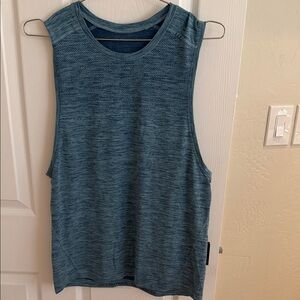 Men’s Lululemon Sleeveless Performance Tank Top - Teal Blue Large